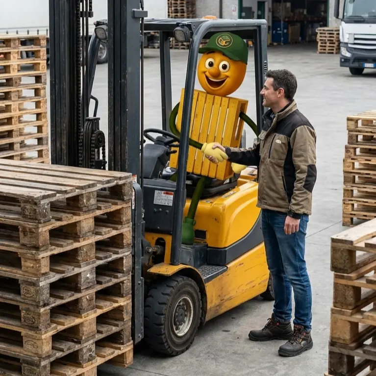 Ritiro pallet usati